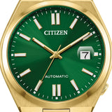 Citizen Tsuyosa Automatic Green Dial Gold Steel Strap Watch For Men - NJ0152-51X Buy Now By Citizen