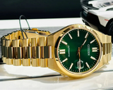 Citizen Tsuyosa Automatic Green Dial Gold Steel Strap Watch For Men - NJ0152-51X Buy Now By Citizen