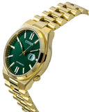 Citizen Tsuyosa Automatic Green Dial Gold Steel Strap Watch For Men - NJ0152-51X Buy Now By Citizen