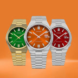 Citizen Tsuyosa Automatic Green Dial Gold Steel Strap Watch For Men - NJ0152-51X Buy Now By Citizen