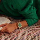 Citizen Tsuyosa Automatic Green Dial Gold Steel Strap Watch For Men - NJ0152-51X Buy Now By Citizen