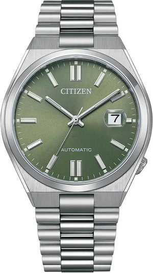 Citizen x Pantone Automatic Peaceful Green Dial Silver Steel Strap Watch For Men - NJ0158-89Z Buy Now By Citizen