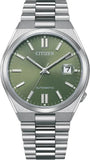 Citizen x Pantone Automatic Peaceful Green Dial Silver Steel Strap Watch For Men - NJ0158-89Z Buy Now By Citizen