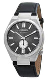 Citizen Tsuyosa Automatic Grey Dial Black Leather Strap Watch for Men - NK5010-01H Buy Now By Citizen