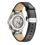 Citizen Tsuyosa Automatic Grey Dial Black Leather Strap Watch for Men - NK5010-01H Buy Now By Citizen