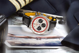 Breitling Navitimer B01 Chronograph 43 Boeing 747 White Dial Black Leather Strap Watch for Men - AB01383B1G1P1 Buy Now By Breitling