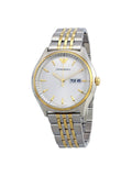 Emporio Armani Cream Dial Two Tone Steel Strap Watch For Men - AR11034 Buy Now By Emporio Armani