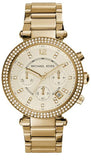 Michael Kors Parker Gold Dial Gold Steel Strap Watch for Women - MK5354 Buy Now By Michael Kors