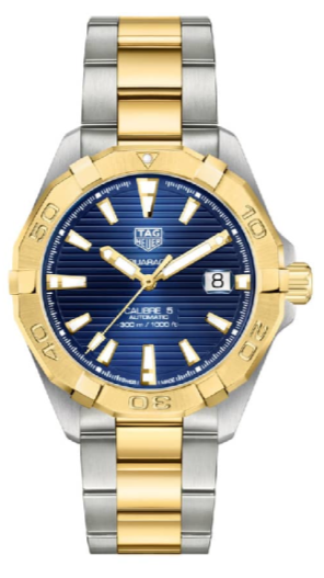 Tag Heuer Aquaracer Calibre 5 Blue Dial Two Tone Steel Strap Watch for Women - WBD2120.BB0930 Buy Now By Tag Heuer