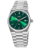 Tissot PRX Quartz Green Dial Steel Silver Steel Strap Watch for Men - T137.410.11.081.00 Buy Now By Tissot