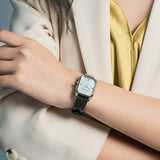 Emporio Armani Gioia Analog Mother of Pearl Dial Black Leather Strap Watch For Women - AR11148 Buy Now By Emporio Armani