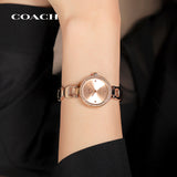 Coach Park Signature Rose Gold Dial Rose Gold Steel Strap Watch for Women - 14503172 Buy Now By Coach