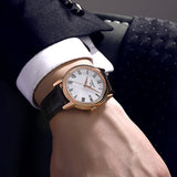 Tissot T Classic Carson White Dial Brown Leather Strap Watch For Men - T085.410.36.013.00 Buy Now By Tissot