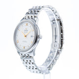 Omega De Ville Prestige Co Axial Silver Dial Silver Steel Strap Watch for Men - 424.10.40.20.02.004 Buy Now By Omega