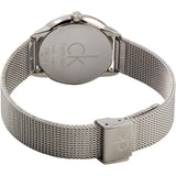 Calvin Klein Minimal White Dial Silver Mesh Bracelet Watch for Women - K3M2212Y Buy Now By Calvin Klein
