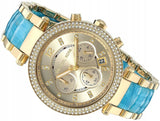 Michael Kors Parker Gold Dial Two Tone Steel Strap Watch for Women - MK6364 Buy Now By Michael Kors