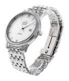 Omega De Ville Prestige Co-Axial Silver Dial Silver Steel Strap Watch for Men - 424.10.40.20.02.003 Buy Now By Omega