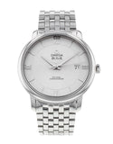 Omega De Ville Prestige Co-Axial Silver Dial Silver Steel Strap Watch for Men - 424.10.40.20.02.003 Buy Now By Omega