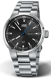 Oris Williams Day Date Black Dial Silver Steel Strap Watch for Men - 0173577404154-0782450S Buy Now By Oris