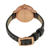 Marc Jacobs Sally White Dial Black Leather Strap Watch for Women - MBM1352 Buy Now By Marc Jacobs