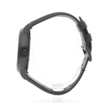 Emporio Armani Luigi Automatic Skeleton Black Dial Black Leather Strap Watch For Men - AR60012 Buy Now By Emporio Armani