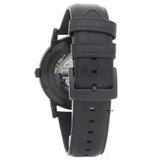 Emporio Armani Luigi Automatic Skeleton Black Dial Black Leather Strap Watch For Men - AR60012 Buy Now By Emporio Armani