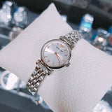 Emporio Armani Gianni T Bar Quartz Silver Dial Silver Steel Strap Watch For Women - AR1935 Buy Now By Emporio Armani