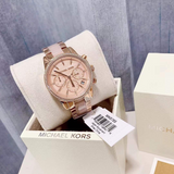 Michael Kors Ritz Chronograph Mother of Pearl White Dial Two Tone Steel Strap Watch For Women - MK6769 Buy Now By Michael Kors