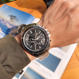 Hugo Boss Driver Chronograph Black Dial Silver Steel Strap Watch For Men - 1513080 Buy Now By Hugo Boss