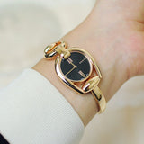 Gucci Horsebit Collection Black Dial Rose Gold Steel Strap Watch For Women - YA139507 Buy Now By Gucci