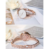 Calvin Klein Drift White Dial Rose Gold Steel Strap Watch for Women - K6S2N616 Buy Now By Calvin Klein