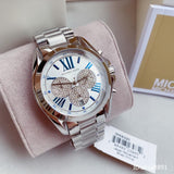 Michael Kors Bradshaw Quartz Silver Dial Silver Steel Strap Watch For Women - MK6320 Buy Now By Michael Kors