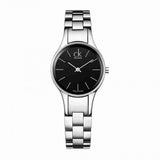 Calvin Klein Simplicity Black Dial Silver Steel Strap Watch for Women - K4323130 Buy Now By Calvin Klein
