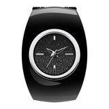 Emporio Armani Casual Analog Black Dial Black Leather Strap Watch For Women - AR0739 Buy Now By Emporio Armani