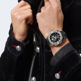 Philipp Plein The Skull Black Dial Black Silicone Strap Watch for Men - PWAAA0121 Authentic Buy Shop Now