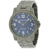 Michael Kors Paxton Analog Blue Dial Grey Steel Strap Watch For Men - MK8499 Buy Now By Michael Kors