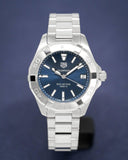 Tag Heuer Aquaracer Quartz Blue Dial Silver Steel Strap Watch for Women - WBD1312.BA0740 Buy Now By Tag Heuer