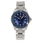 Tag Heuer Aquaracer Diamonds Blue Dial Silver Steel Strap Watch for Women - WAY131L.BA0748 Buy Now By Tag Heuer