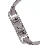 Guess Mini Sunrise Chronograph Quartz Silver Dial Silver Steel Strap Watch For Women - W0623L1 Buy Now By Guess