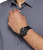 Emporio Armani Renato Chronograph Mother of Pearl Black Dial Black Steel Strap Watch For Men - AR11275 Buy Now By Emporio Armani