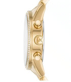 Michael Kors Runway Chronograph Gold Dial Gold Steel Strap Watch For Women - MK5698 Buy Now By Michael Kors