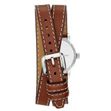 Burberry Utilitarian White Dial Brown Leather Strap Watch for Women - BU7848 Buy Now By Burberry