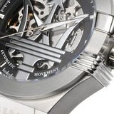 Maserati Potenza Automatic Black Dial Black Leather Strap Watch For Men - R8821108038 Buy Now By Maserati