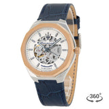 Maserati Stile Automatic Limited Edition White Dial Blue Leather Strap Watch For Men - R8821142001 Buy Now By Maserati