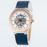 Maserati Stile Automatic Limited Edition White Dial Blue Leather Strap Watch For Men - R8821142001 Buy Now By Maserati