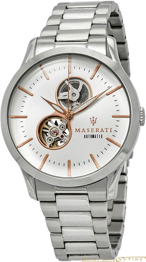 Maserati Tradizione Automatic White Dial Stainless Steel Watch For Men - R8823125001 Buy Now By Maserati