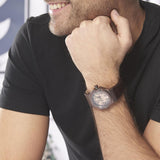 Maserati Potenza Brown Dial Brown Leather Strap Watch For Men - R8851108011 Buy Now By Maserati