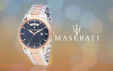 Maserati Tradizione Blue Dial Two Tone Steel Strap Watch For Men - R8853125001 Buy Now By Maserati