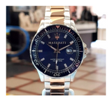 Maserati SFIDA Quartz Blue Dial Stainless Steel 44mm Watch For Men - R8853140003 Buy Now By Maserati