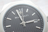 Maserati Stile Analog Black Dial Silver Steel Strap Watch For Men - R8853142003 Buy Now By Maserati